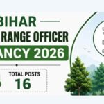 Bihar Forest Range Officer Vacancy 2026 Notification for 16 Posts