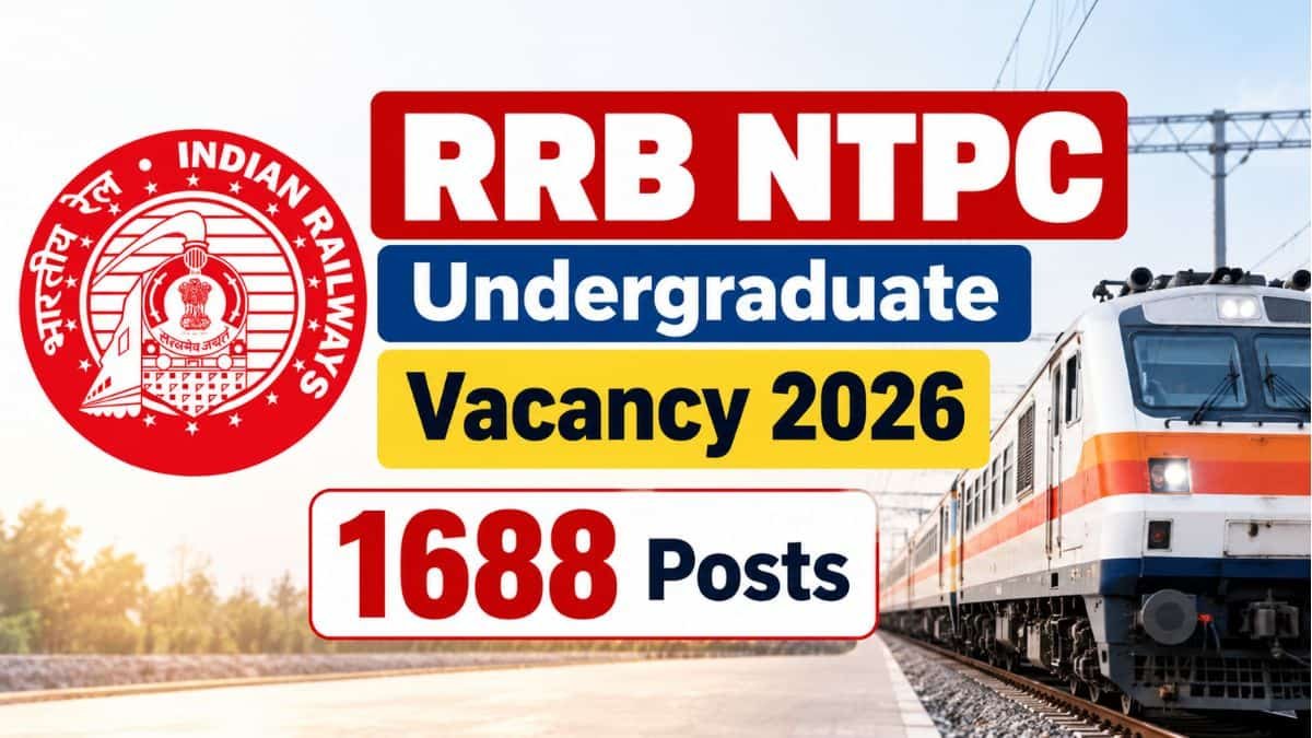 RRB NTPC Undergraduate Vacancy 2026